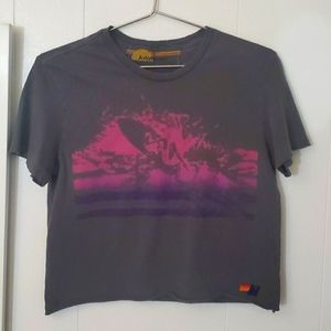 Aviator Nation Surfer Splash Boyfriend Tee